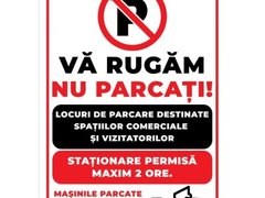 Indicatoare pentru loc de parcare